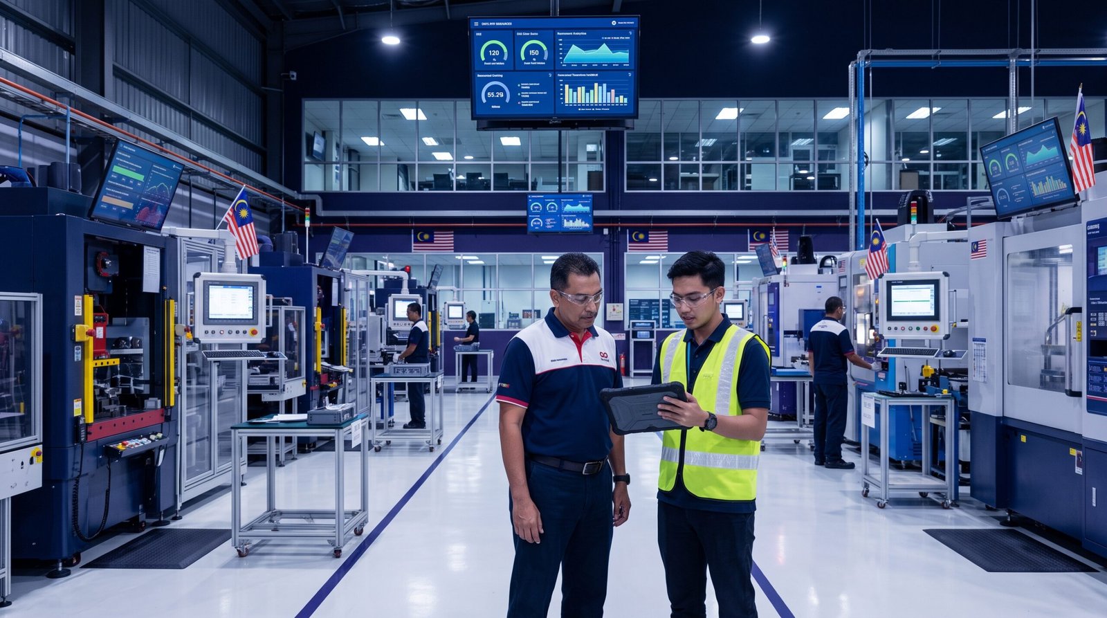 How OEE Monitoring Malaysia Cut RM200k Scrap with Machine Telemetry MES