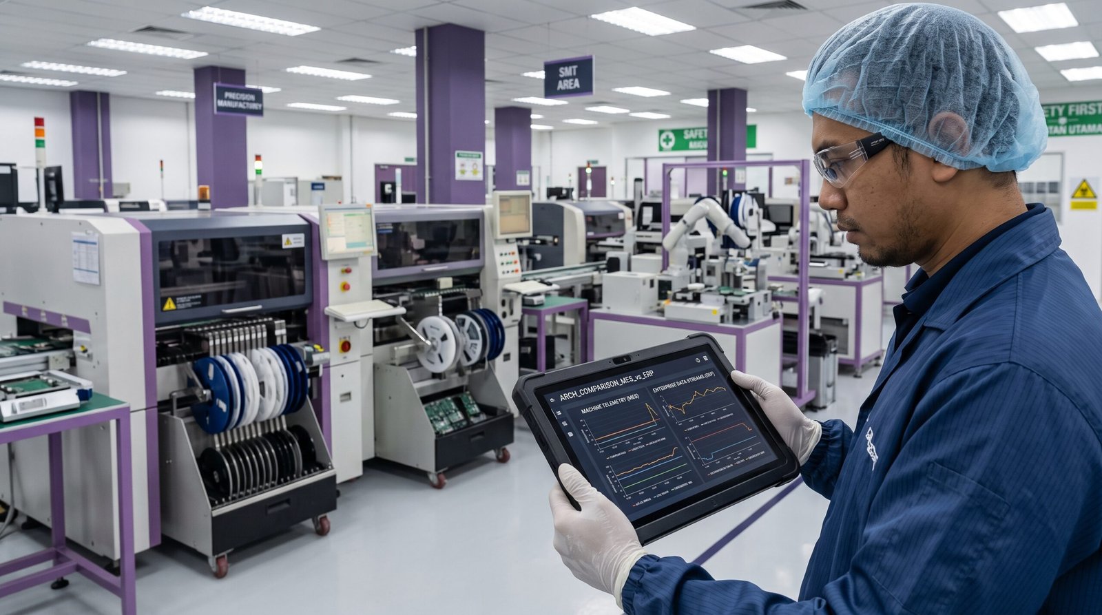 MES vs ERP Malaysian Factories Systems Architecture and Shop Floor Integration